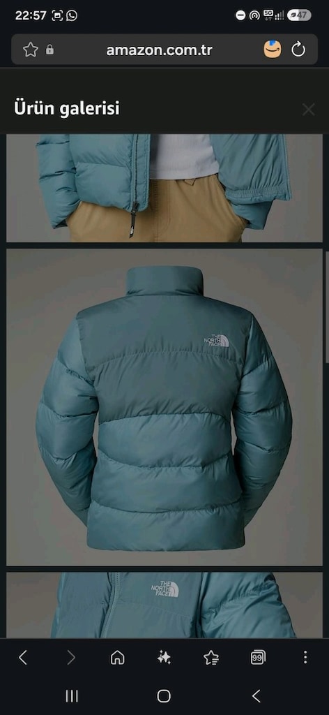 The North Face kadın şişme mont - 5