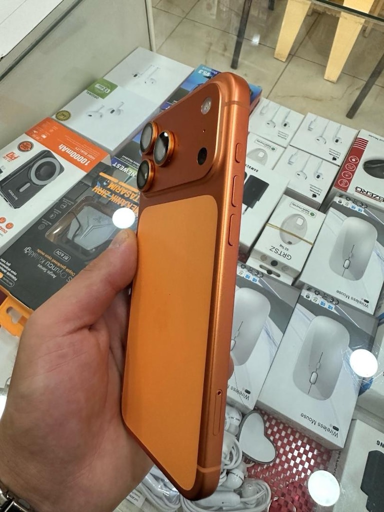 yurd dışı çift sim 17 Pro max 256 uygun fiyata pil 95 devir süre 55gün - 2