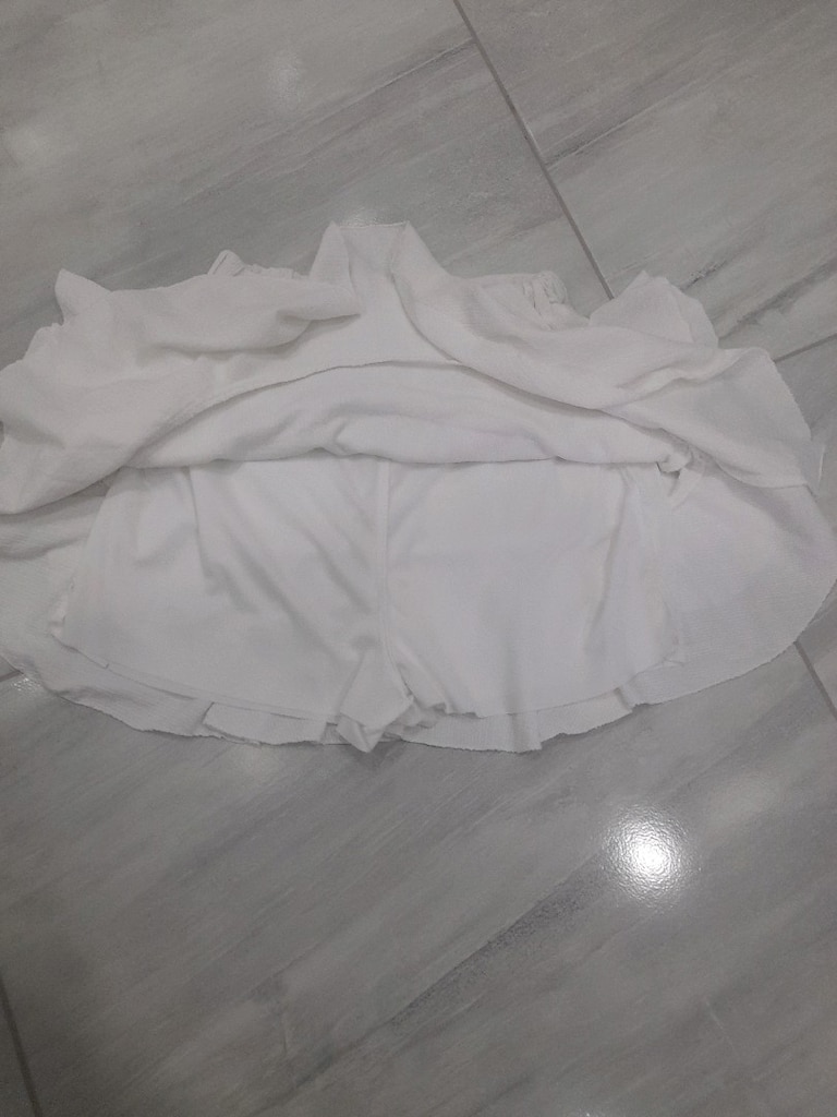 Etek şortlu 40 beden mankende goruldugu gıbı durusu belı lastıklı esne - 5