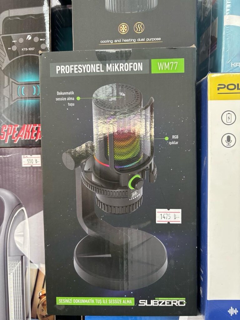 RGB GAMİNG MİKROFON YÜKSEK KALİTE - 2