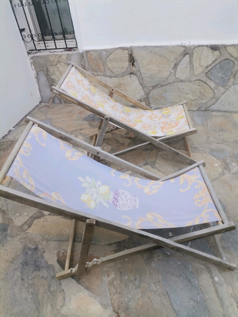 Ahşap şezlong - 2