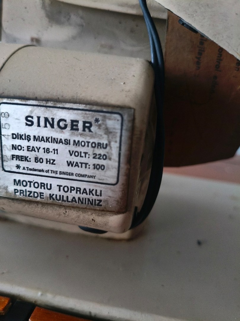 sınger 50 yıllık dikiş makinası yer ANTAKYA/HATAY ÇETİNKAYA SPOT - 2