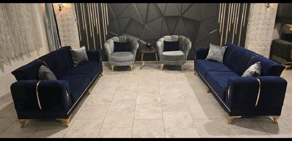Modern Salon Dekorasyonuna Uygun Koltuk Seti - 20