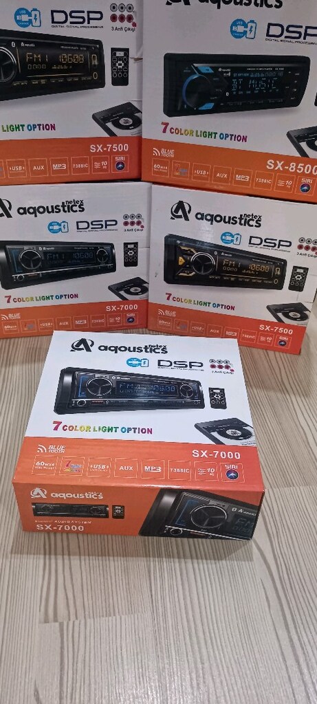 AQUSTİCS DSP İÇLEMCİKİ 3 ANFİ ÇIKIŞLI TESİSAT TEYBİ BLUEOOTH AUX USB