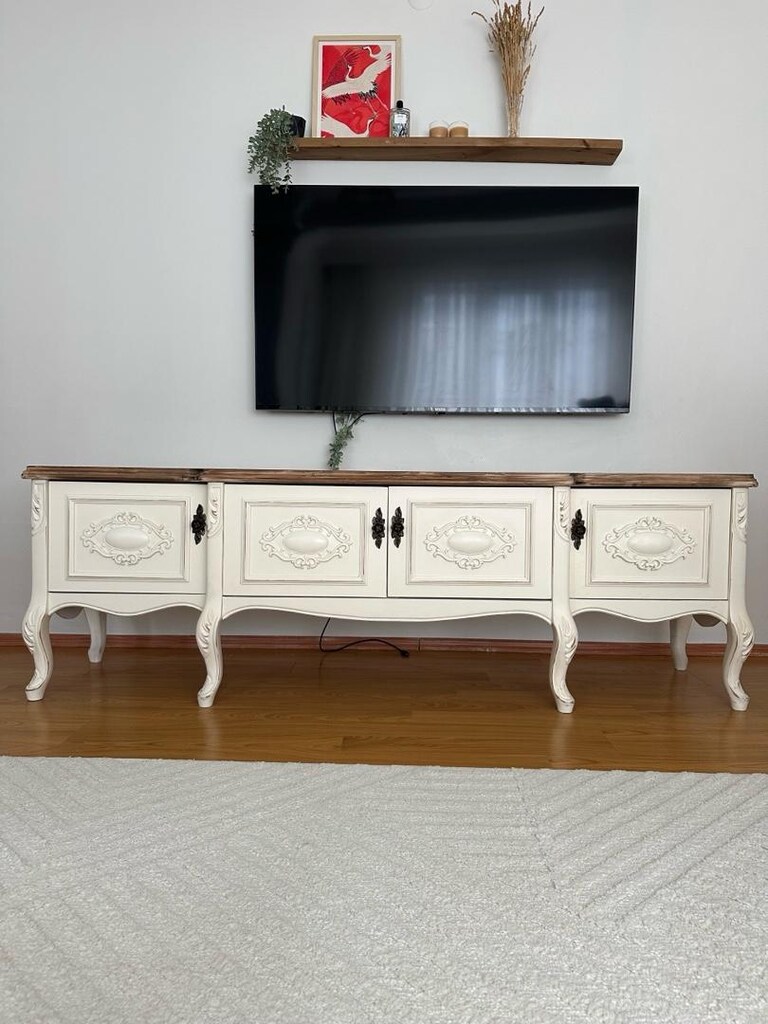 Tv Ünitesi MDF üstü Ahşap - 2