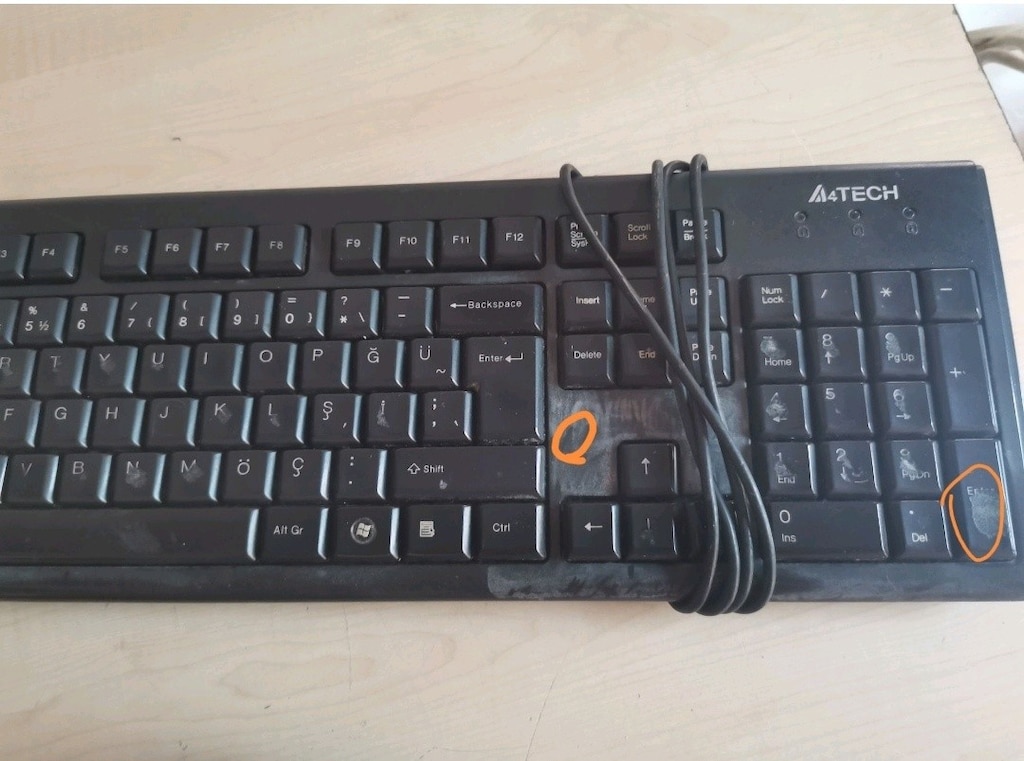 A4 tech km 720 q Klavye - 3