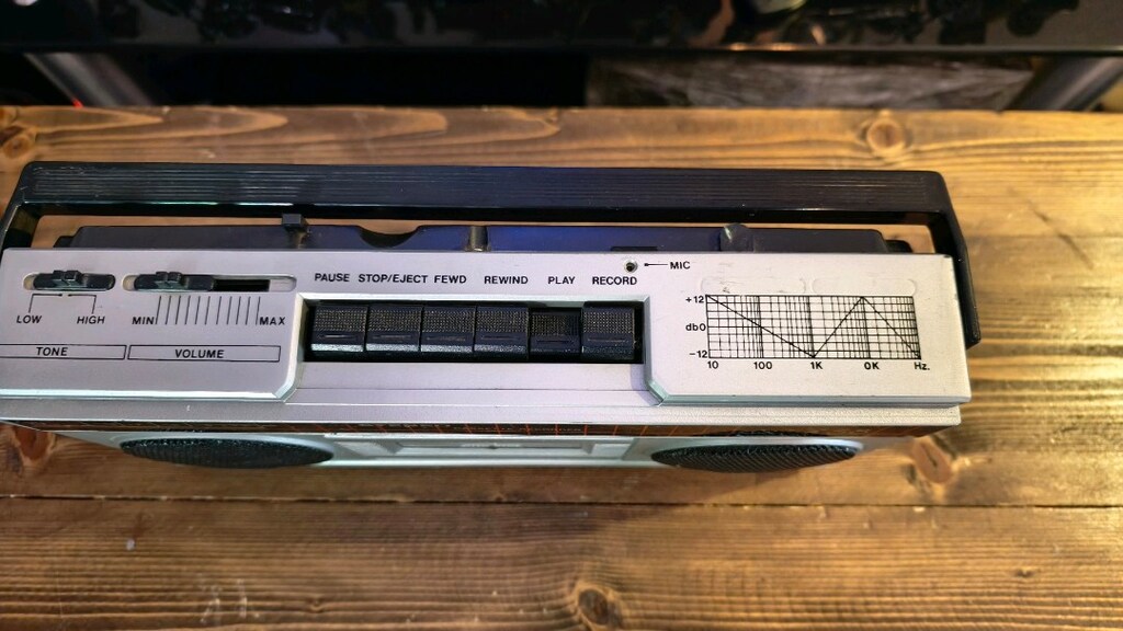 dönem yerli üretim stereo vintage teyp kaset çalar ( gürplas) - 2