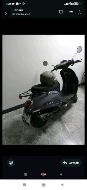 3500km'de masrafsız hız Max 60 temiz scooter
