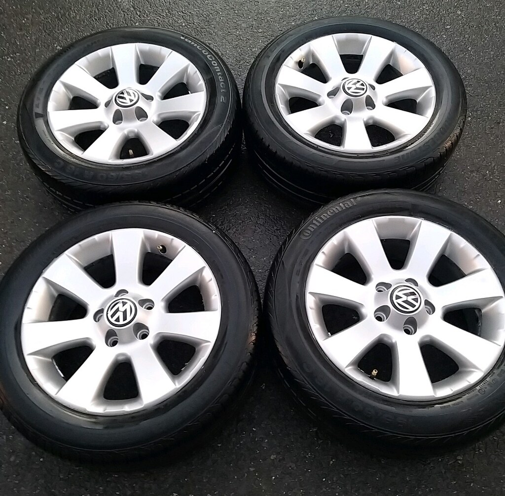 205 55 16 ORJİNAL TİGUAN JANT LASTİK TAKIMI TİGUAN CADDY GOLF AUDİ - 2