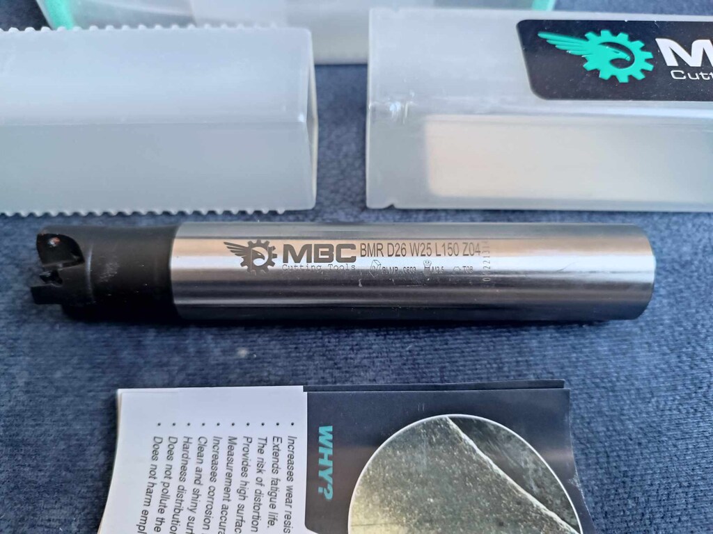 MBC Silindir Saplı Freze (BMR D26 W25 L150 Z04) - 4