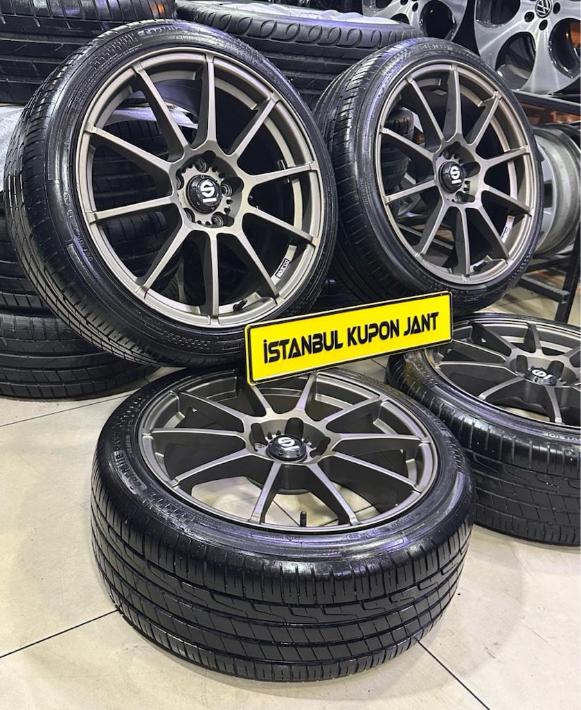 1AYLIK 5x112 SIFIR ! SPARCO BRONZ JANT LASTİK 215/40/18 225/40/18 2025 - 8