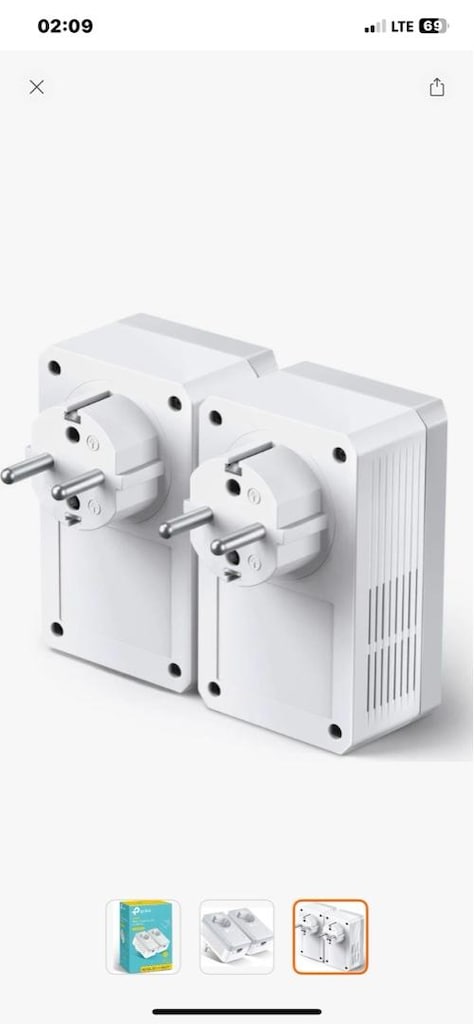 TP-Link TL-PA4010P KIT AV600 Priz Soketli Powerline Adaptör (2'li) - 7
