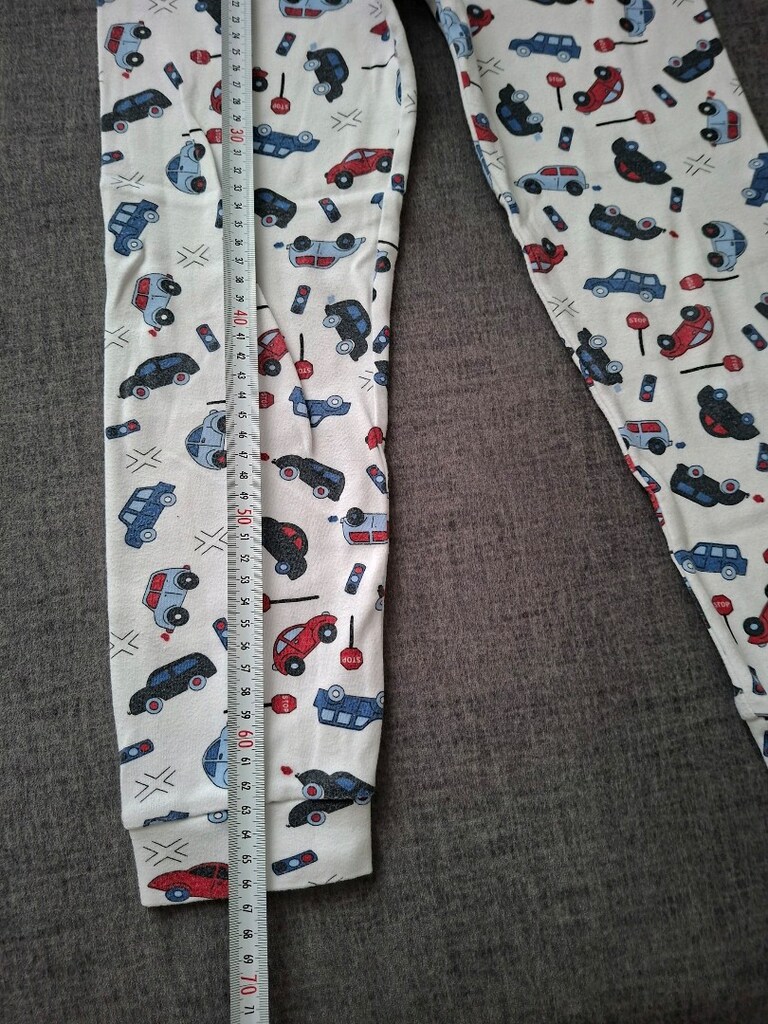 9-10 Yaş Araba Desenli Pijama Altı - 6