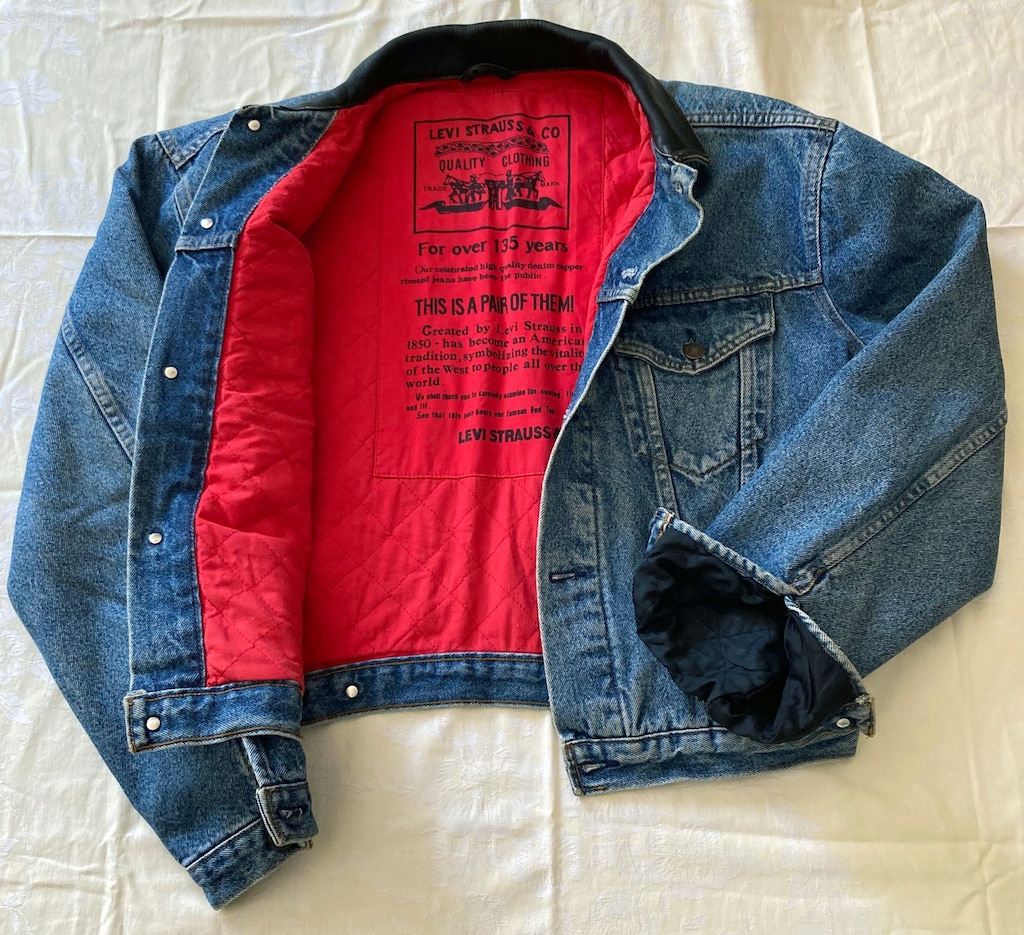 Nadir Koleksiyonluk Orijinal Vintage Levi's Ceket - M Beden - 2
