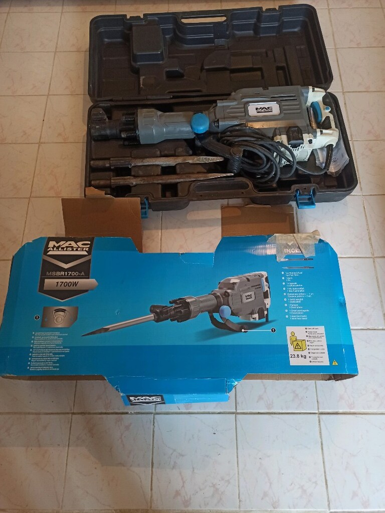 Mac Allister MSBR1700 W 24 kiloluk Kırıcı - 7