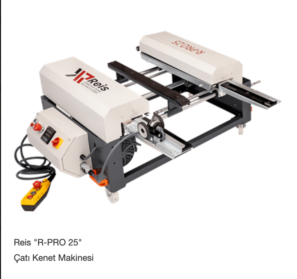 KENET MAKİNE REİS R-PRO 25 – Çift Kenet Kapatma Makinesi (Profesyonel - 2