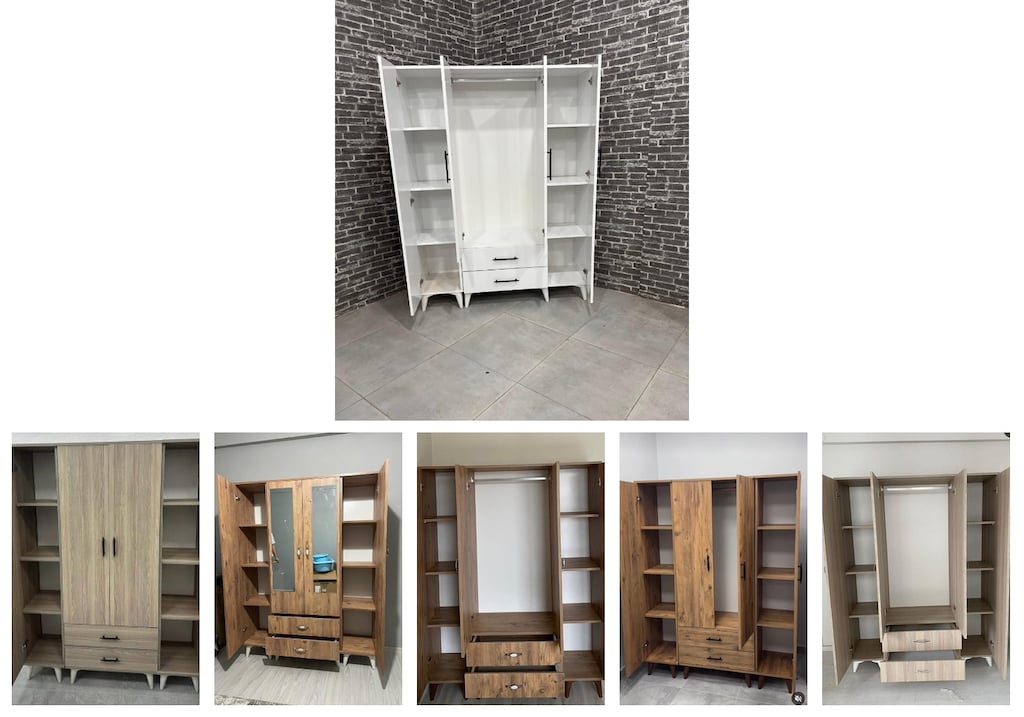 4 kapaklı elbise dolabı rjmloholyi - 6