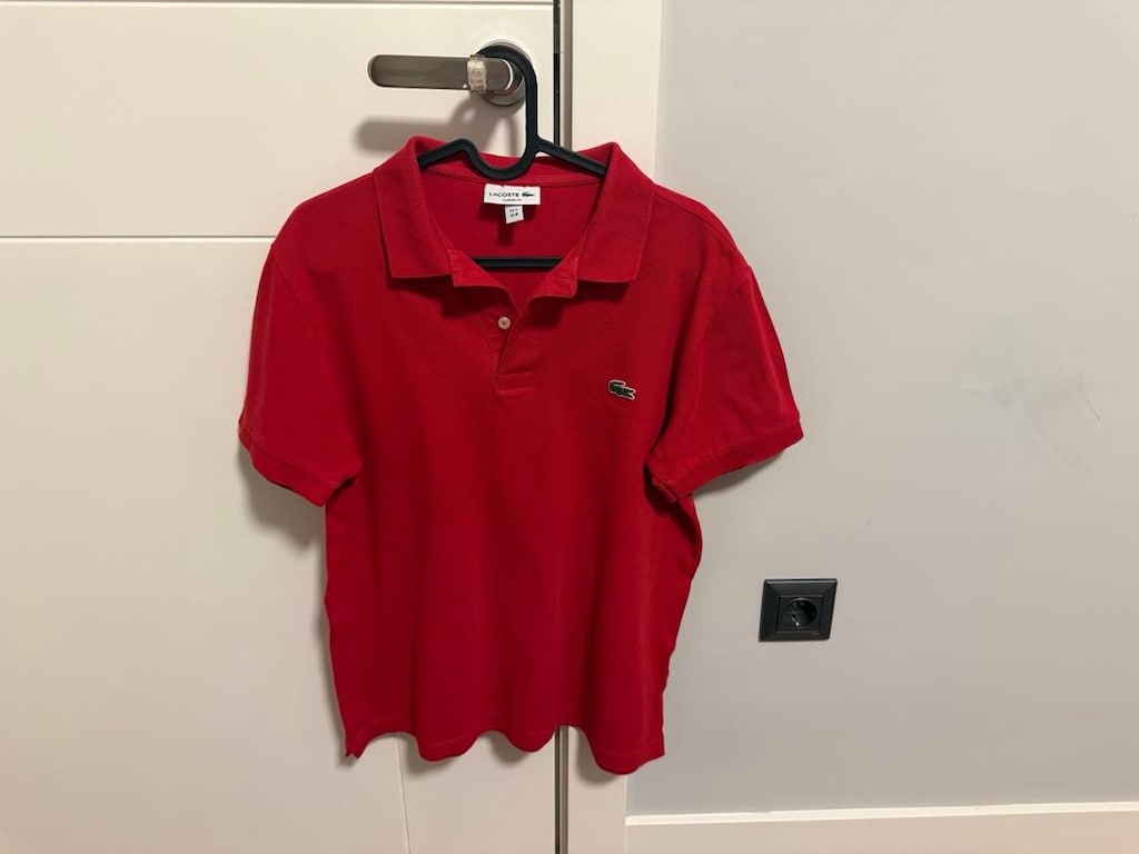 Lacoste Erkek Polo T-Shirt – Kırmızı | M Beden - 2