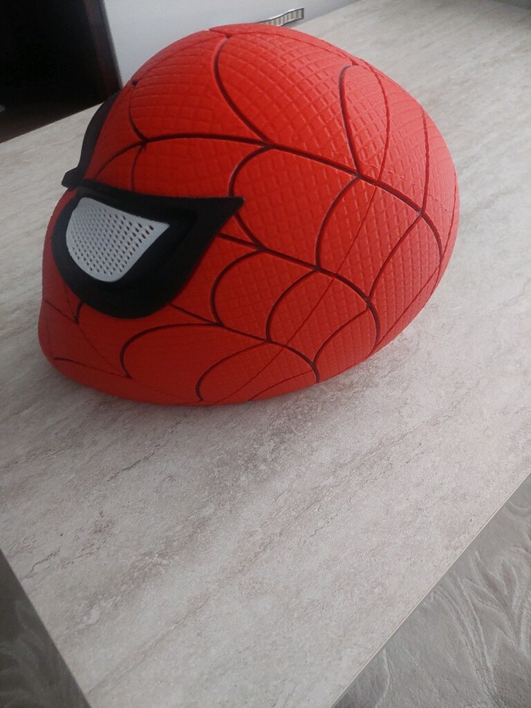 3d örümcek adam maskesi - 2