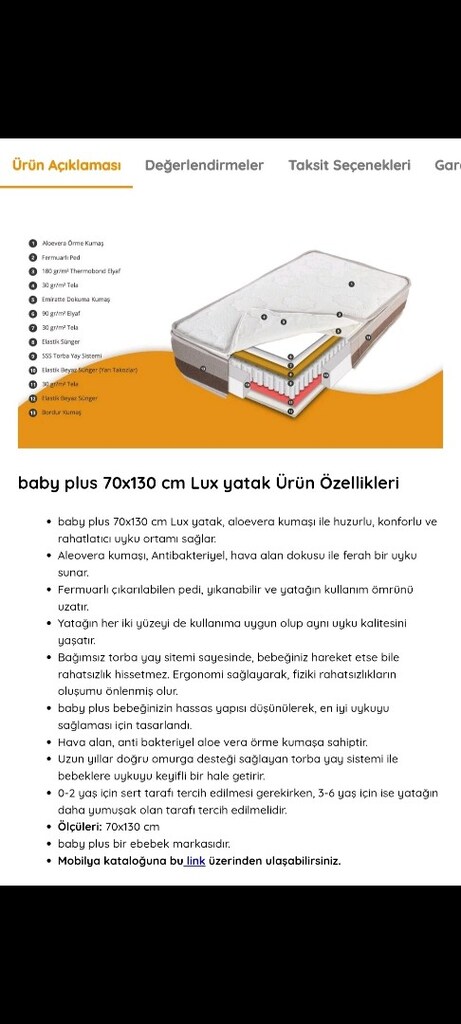 %100 MDF BEBEK ODASI TAKIMI BÜYÜYEN BEŞİK - 9