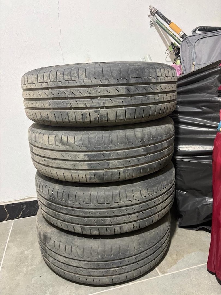 4x100 15 Inç kara jant lastik. - 5