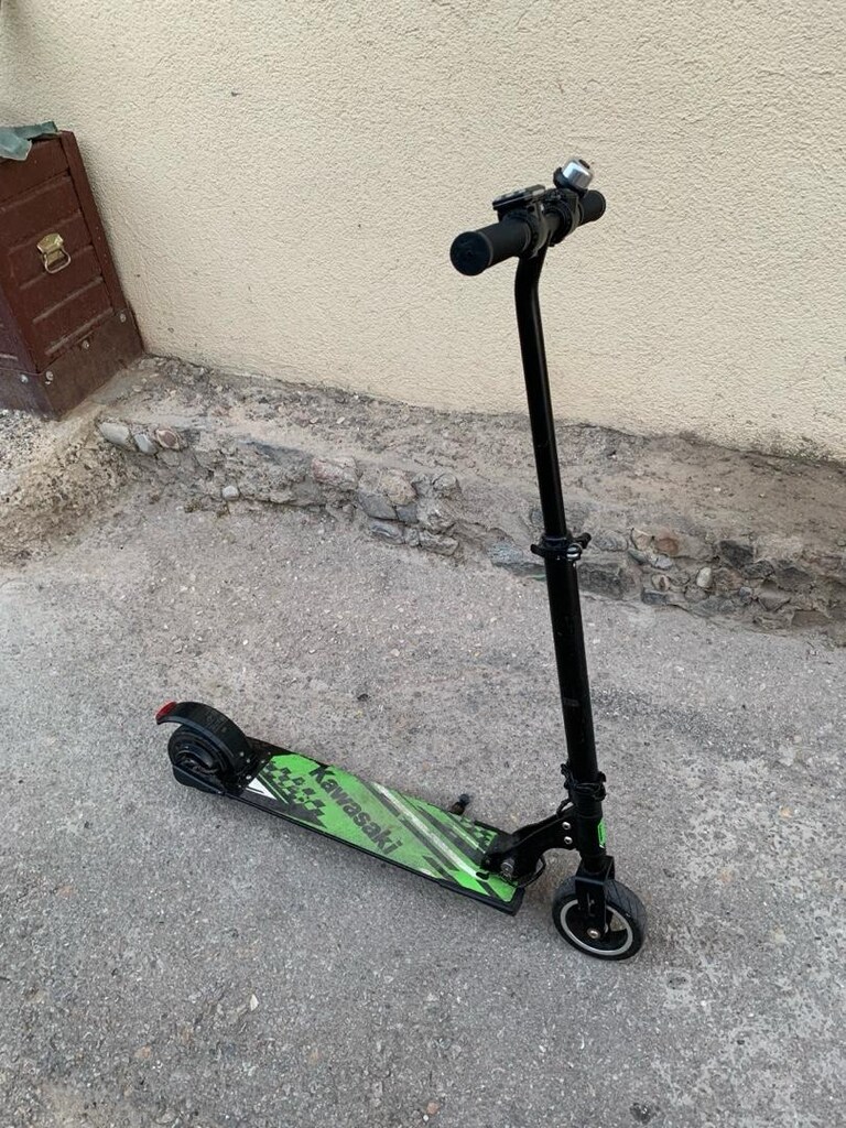 kawasaki elektrikli çocuk scooter - 4