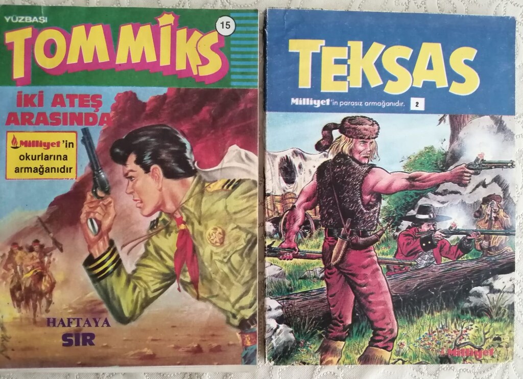 TEKSAS TOMMİKS ÇİZGİ ROMAN - 10