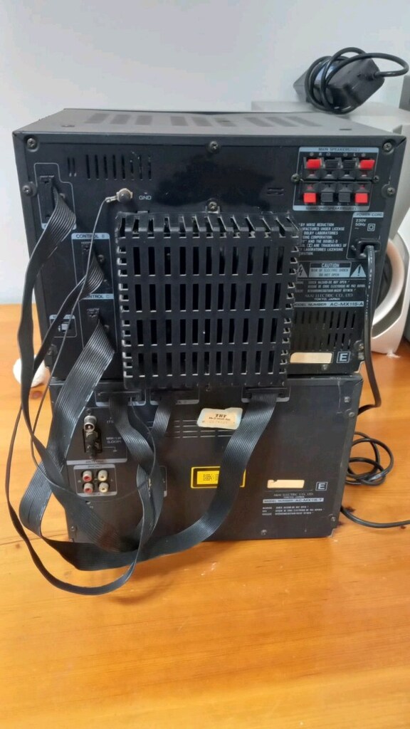 AKAI AC-MX115-T 2 katlı müzik seti amplifer - 8