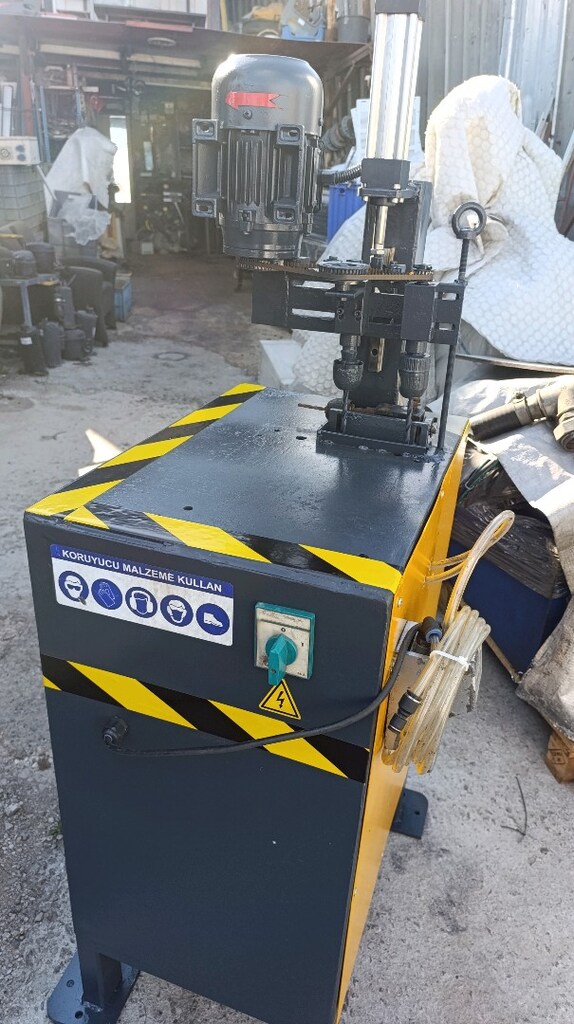 ÇOKLU DELİK DELME OTOMATİK PNÖMATİK SİSTEM TEMİZ SIFIR AYARINDADIR - 5