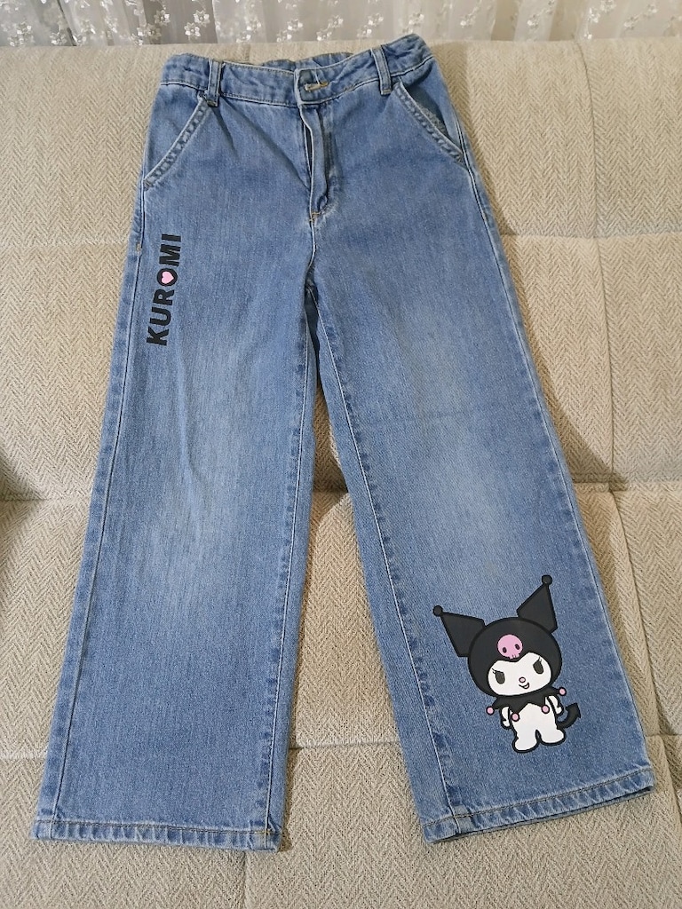 lcw 8-9 yaş kuromi kot pantolon