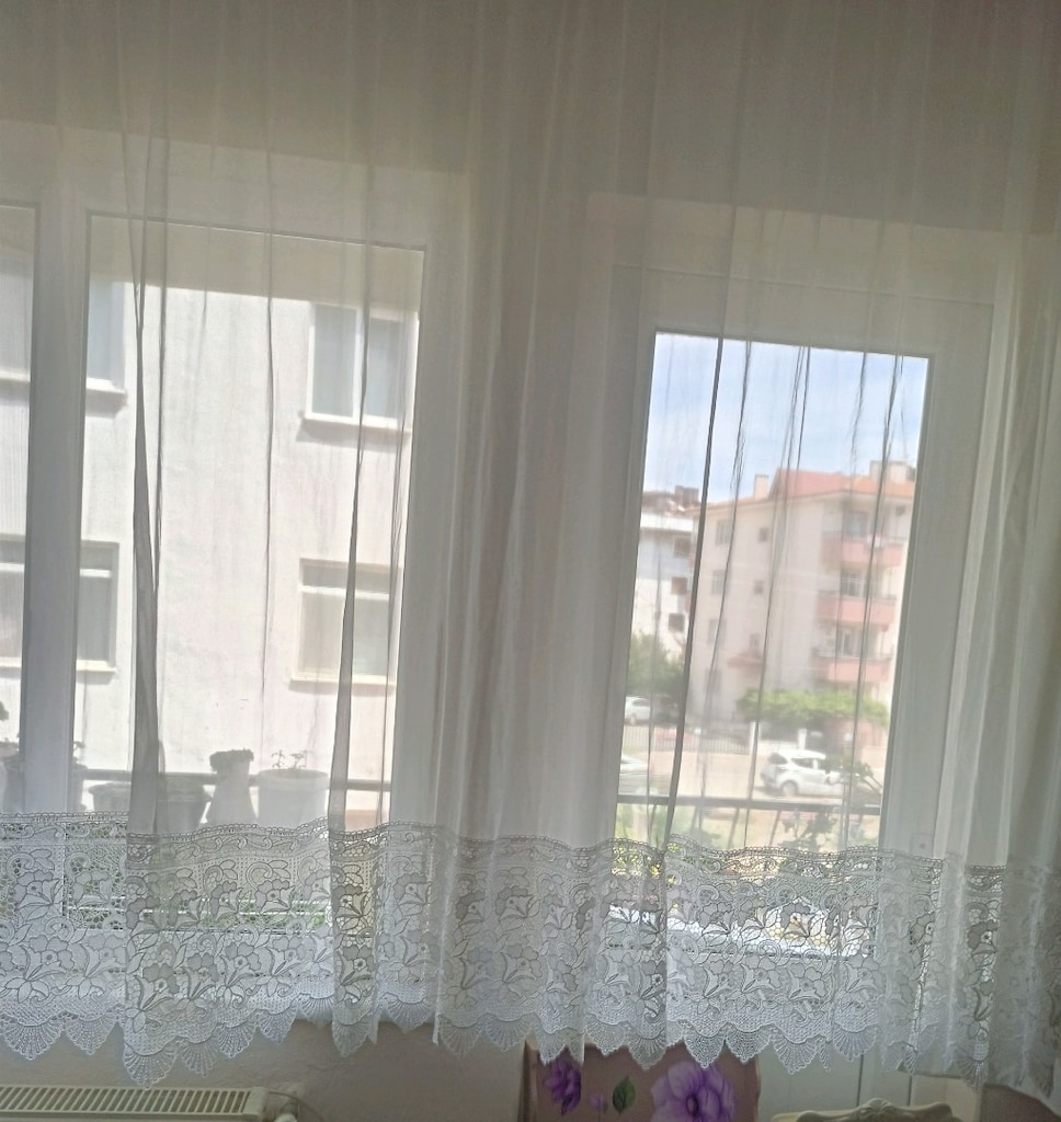 tül perde büzgülü boy 178 cm en 213 cm - 5