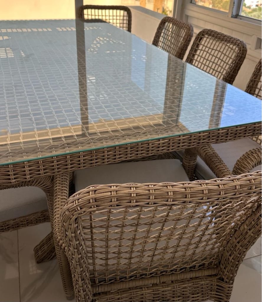Rattan masa takımı - 9
