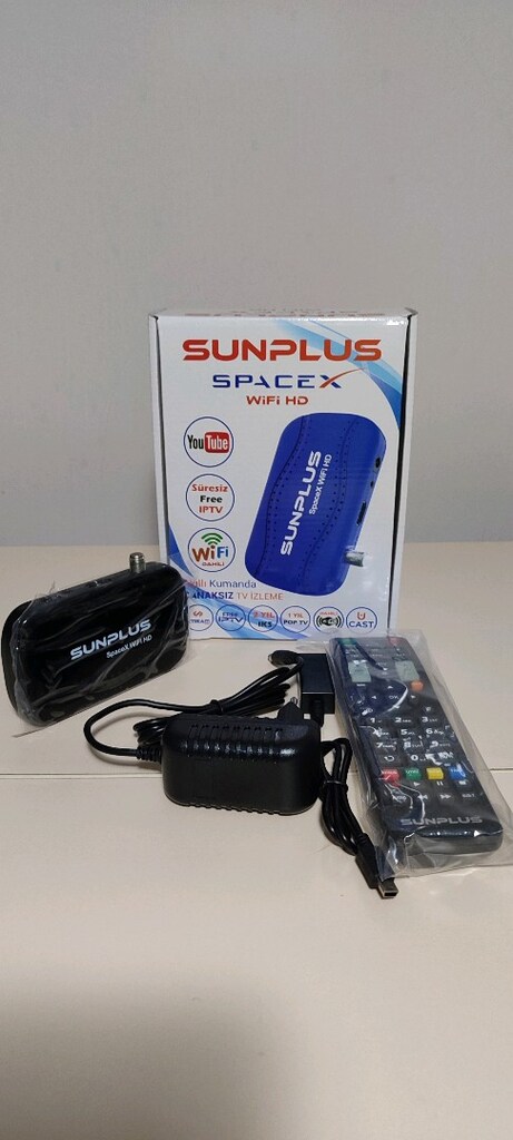 SUNPLUS Spacex WİFİ HD Çanaksız uydu Alıcısı - 3