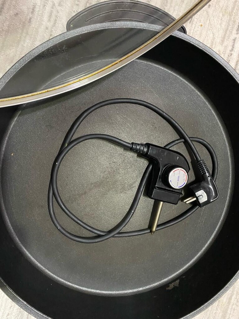 elektrikli alman marka pilav pizza tenceresi - 3