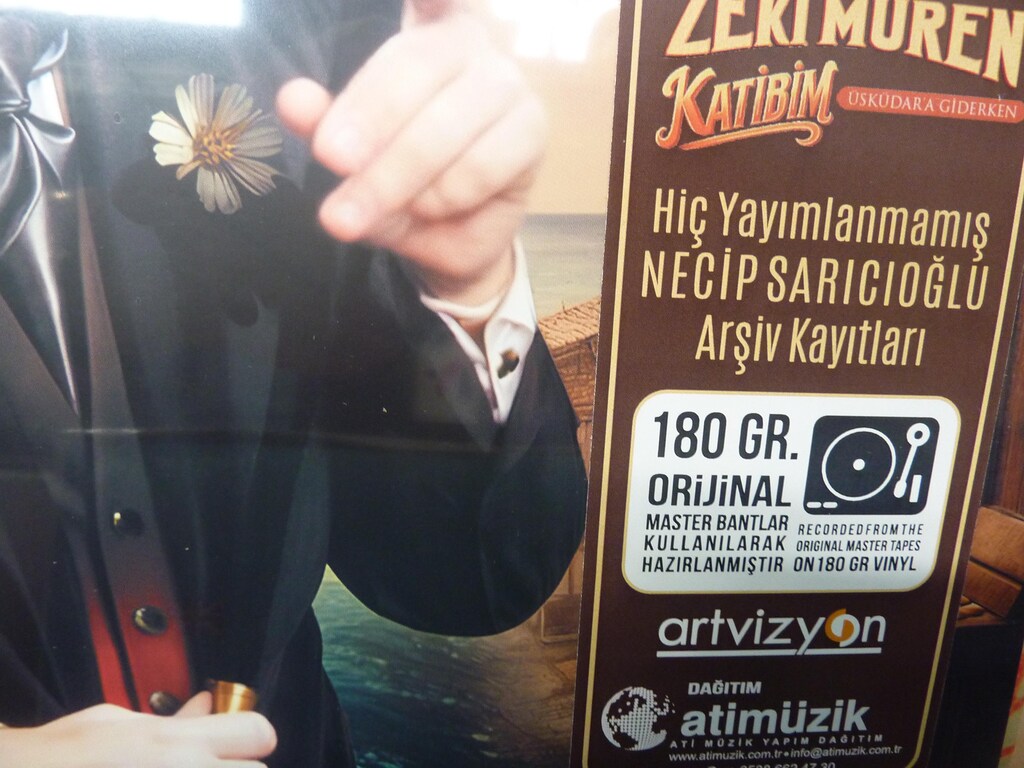 ZEKİ MÜREN KATİBİM KADİFEDEN KESESİ SIFIR PLAK 33 DEVİR LP - 2