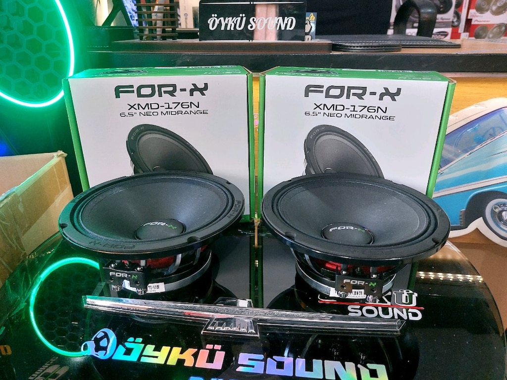 ÖYKÜ SOUND ŞOK FİYAT FORX XMD-176N SERİSİ 600WAAT 300RMS 16CM MİDRANGE - 3