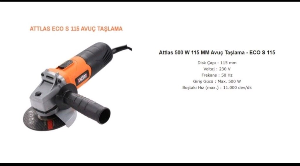 Attlas 3lü SET Taşlama Darbeli Matkap 12v li-ion sarjlı Vidalama sıfır - 7