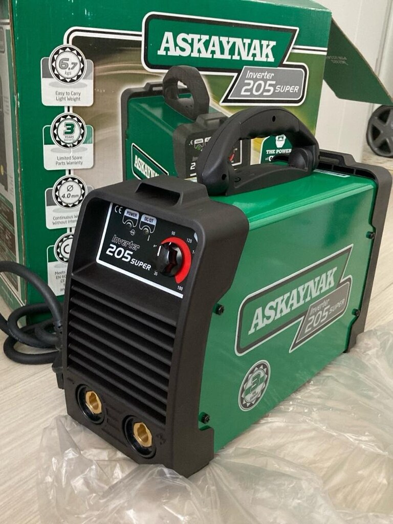 ASKAYNAK İNVERTER 205 SUPER 185 AMPER KAYNAK MAKİNASI SIFIR - 3