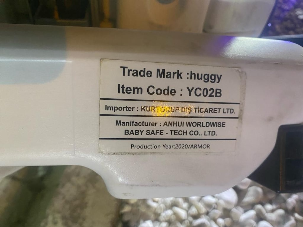 Huggy Armor Rotate 360° Isofix 0-36 kg Oto Koltuğu - 8