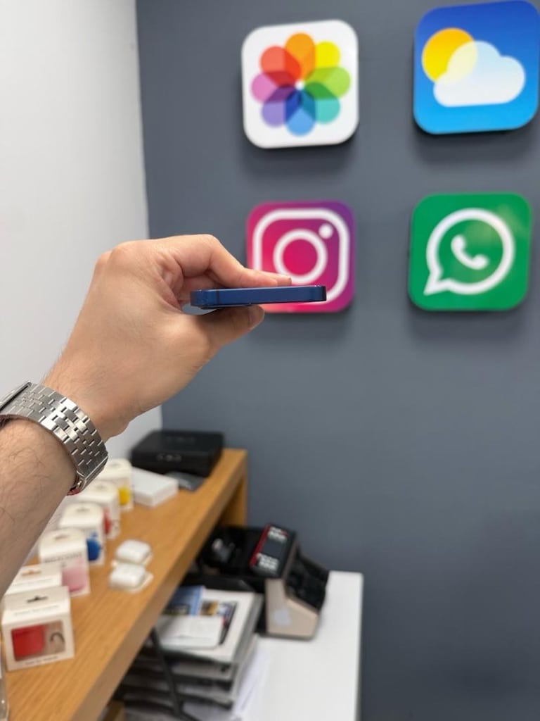 İphone 12 Mini 128 Gb Mavi Renk 14 Ay Açık - 4