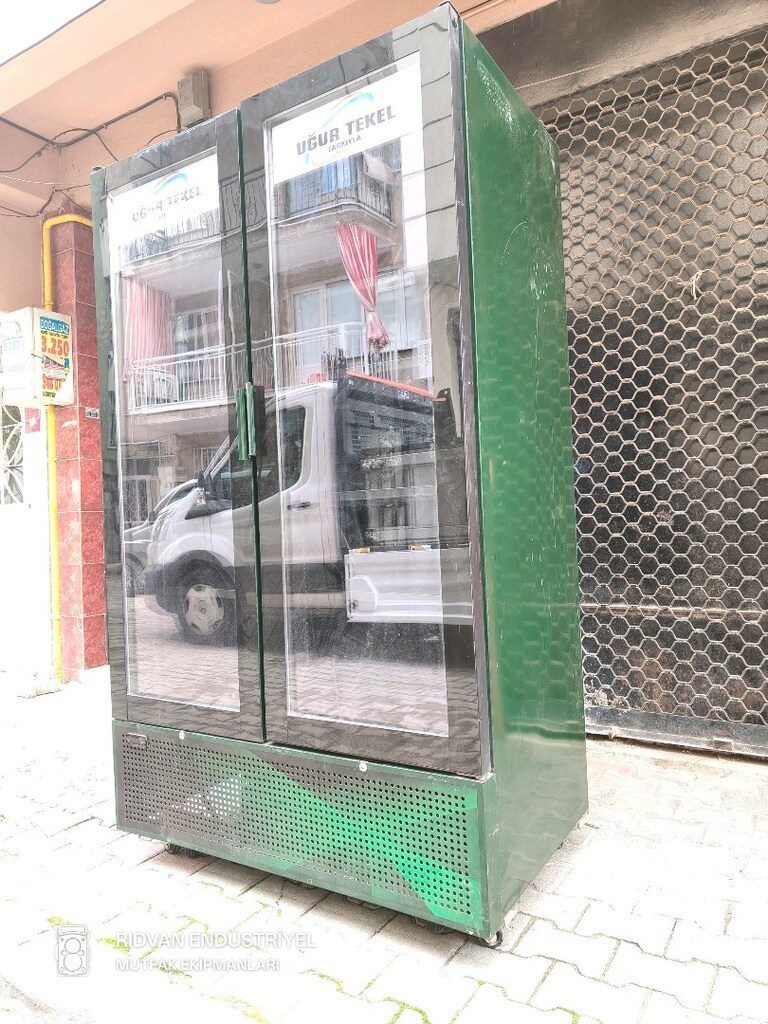 meşrubat dolabı içecek dolabı çift kapaklı kola su ayran dolabı - 2