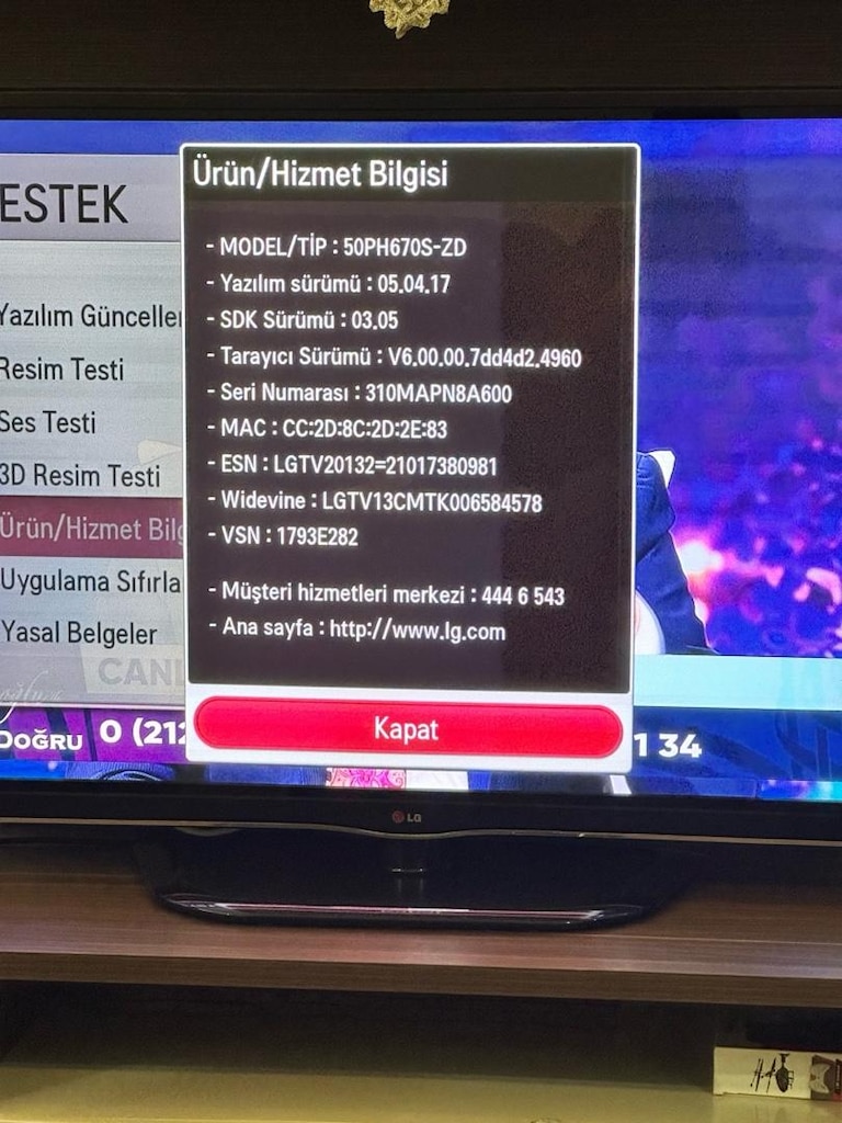 LG Smart tv 50 inç 126 ekran - 2