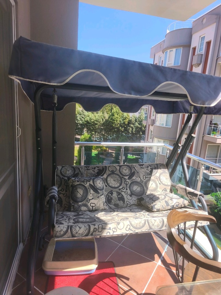 3 kişilik bahçe balkon salıncağı