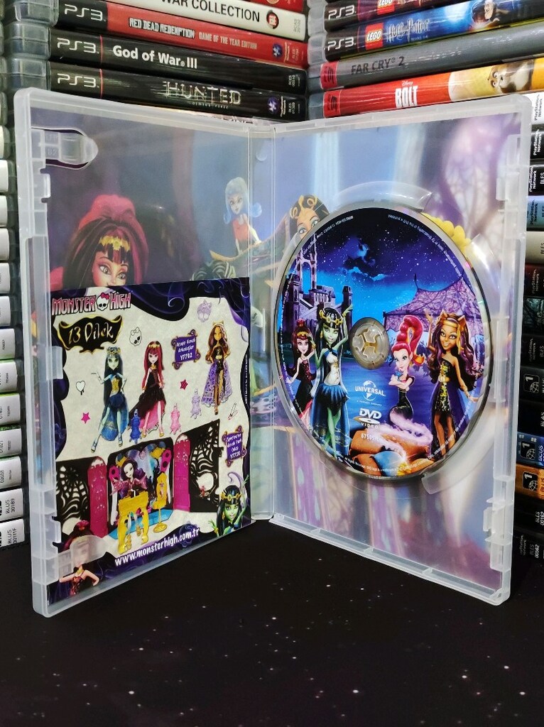Monster High 13 Dilek Dvd Film - 2