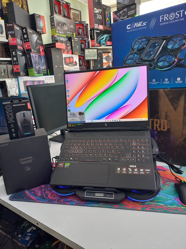 HATASIZ!!! ACER NİTRO RYZEN 7 8845HS 16 GB RAM DDR5 RTX 4060 - 8