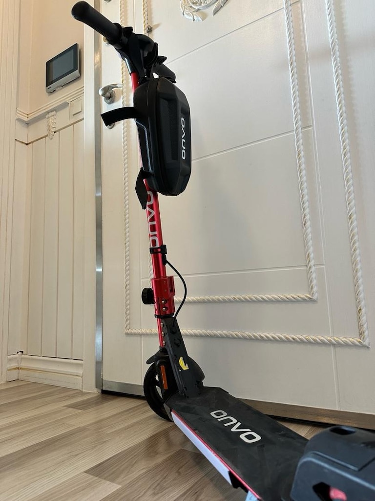 elektrikli scooterOnvo OV-KX01 150W Elektrikli Çocuk Scooter (Kırmızı) - 5