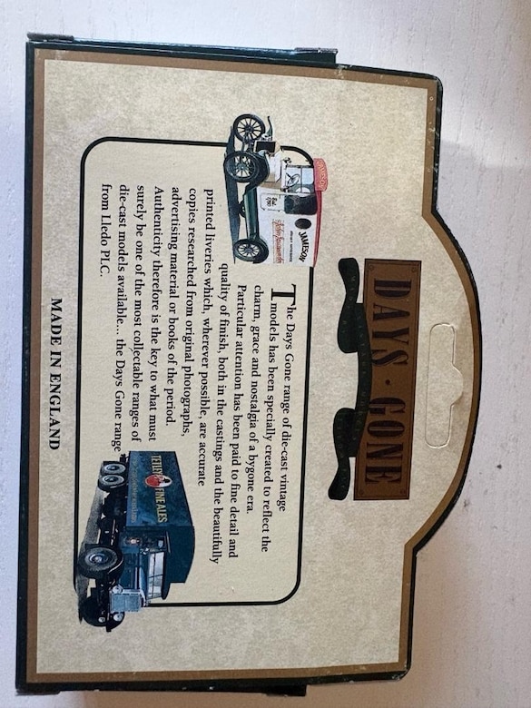LLEDO DAYS GONE İNGİLİZ ÜRETİMİ METAL ARABA DİECAST Kamyon - 3
