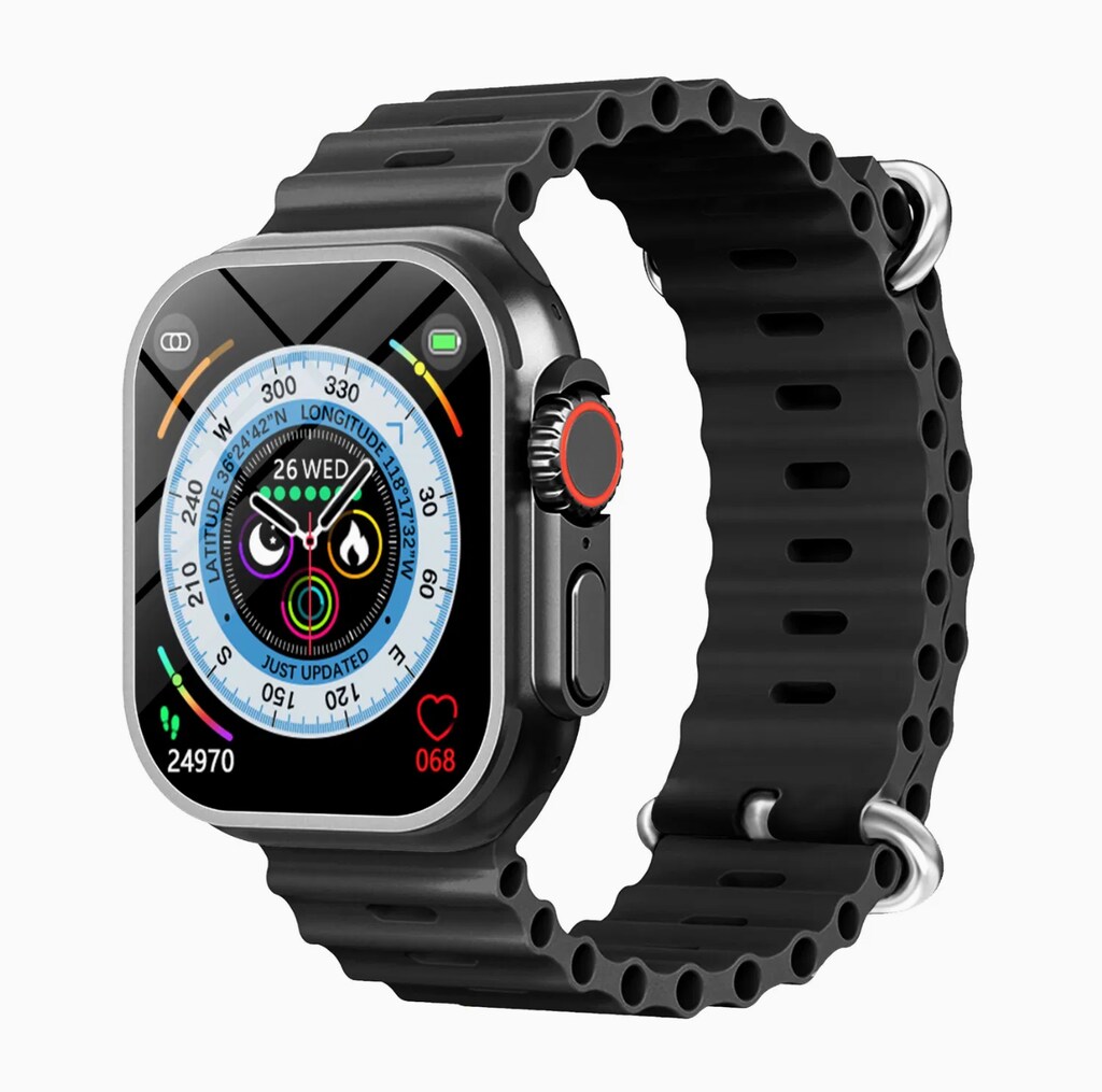 S8 ULTRA Kablosuz Şarj Akıllı Saat - 17