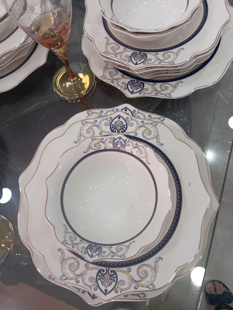 24 parça 6 kişilik yemek takımı - 12