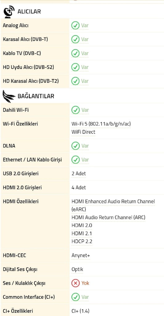SAMSUNG 55LS03BAU 140 EKRAN 4K SMART TABLO TV - 10